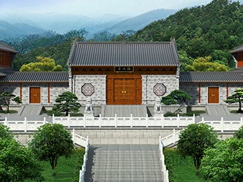 仿古建筑裝修斗拱工藝，傳統技藝與現代科技的融合，展現建筑裝修的力量感