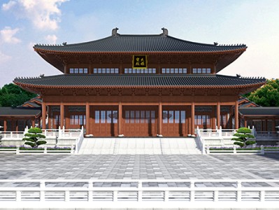 仿古建筑裝修代表作，設計與施工裝修一體化典范，彰顯專業裝修實力