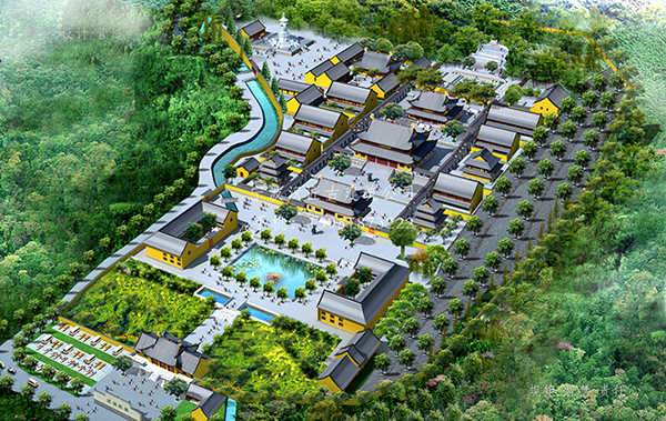 佛教寺廟古建筑的設計智慧與現代設計的融合